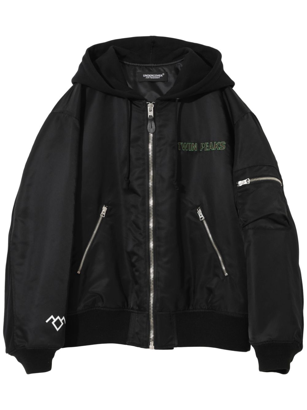 Undercover Twin Peaks printed jacket - Black von Undercover