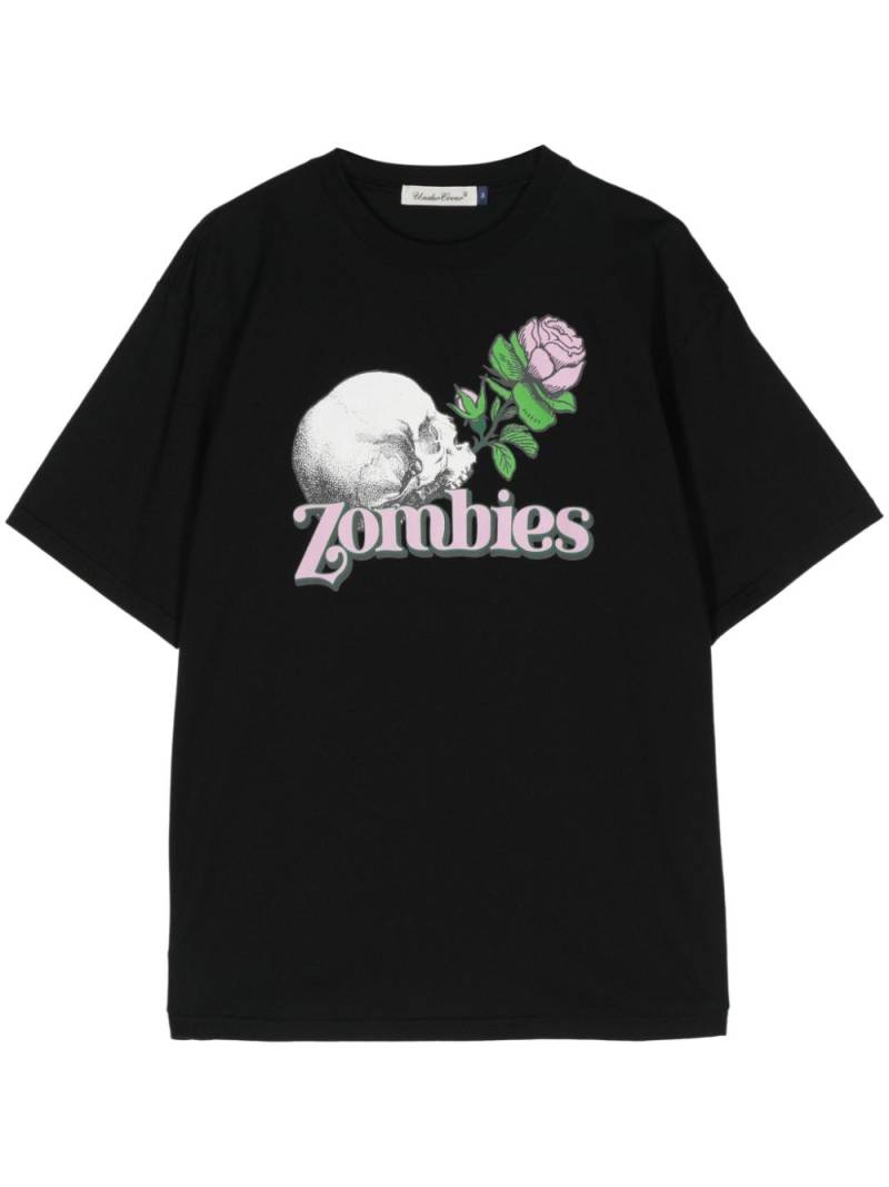 Undercover Zombies graphic-print cotton T-shirt - Black von Undercover