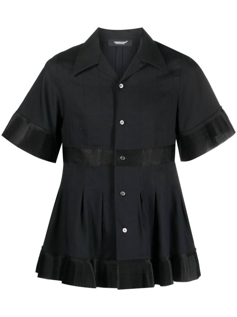 Undercover buttoned flared shirt - Black von Undercover