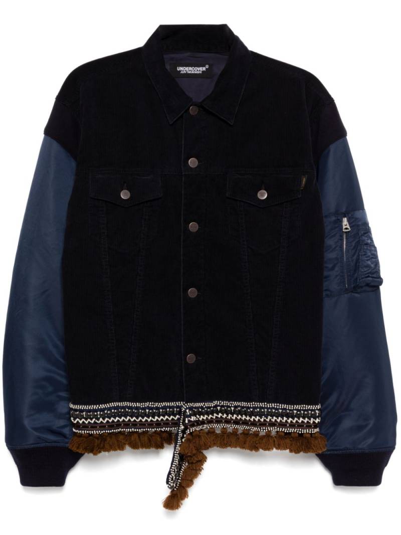 Undercover corduroy workwear jacket - Blue von Undercover