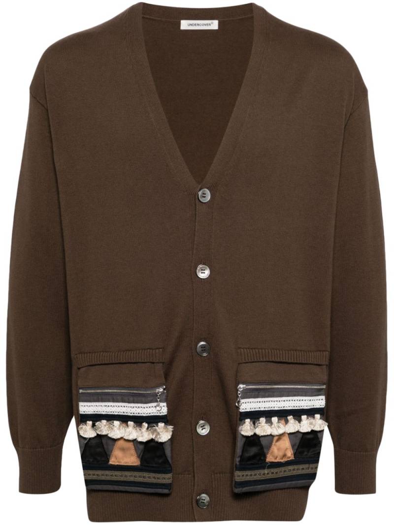 Undercover cotton cardigans - Brown von Undercover