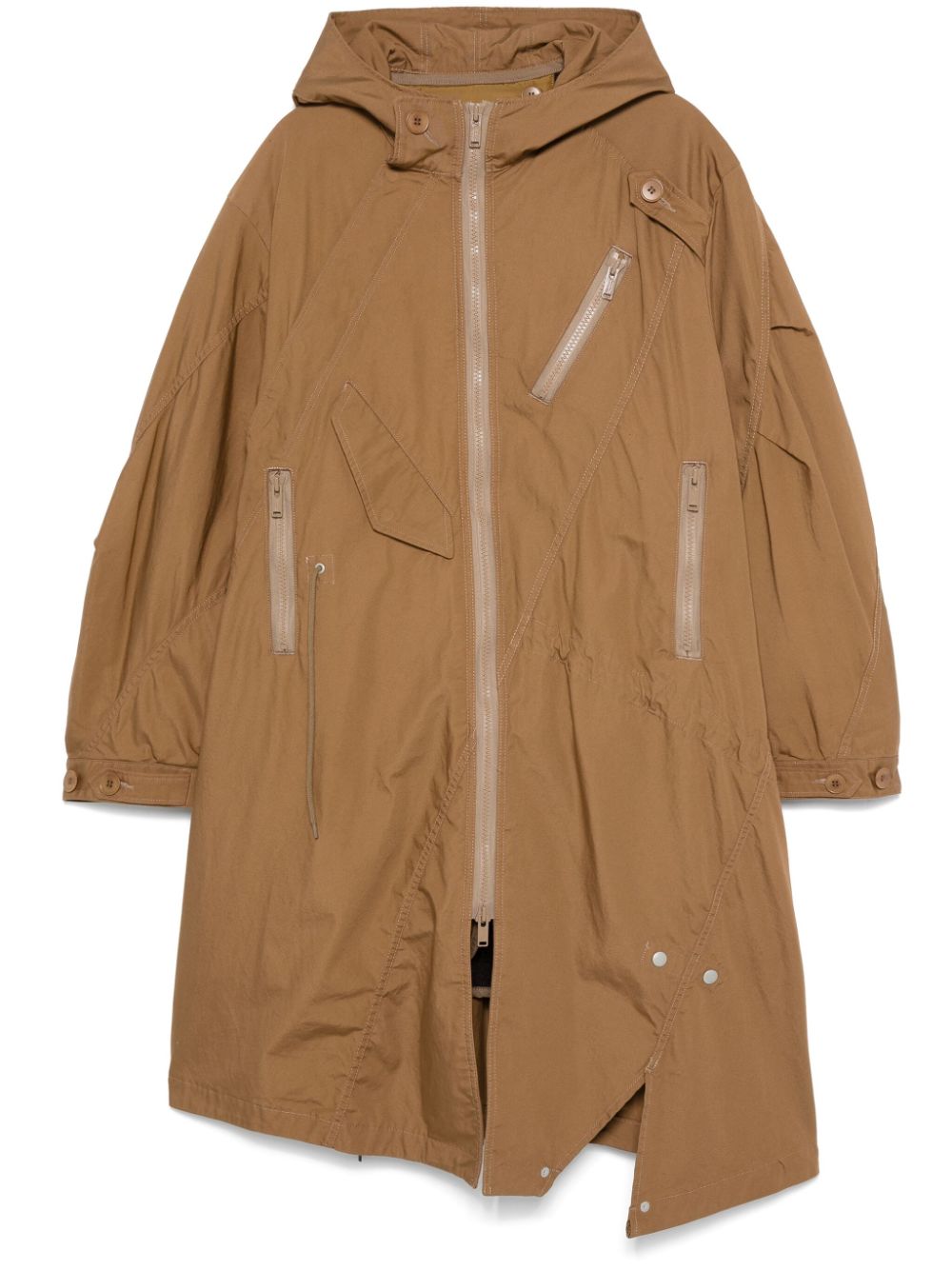 Undercover cotton coat - Brown von Undercover