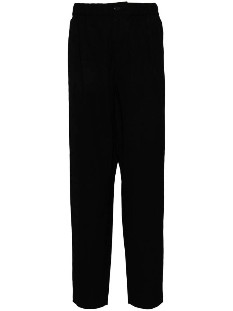 Undercover cotton tapered trousers - Black von Undercover