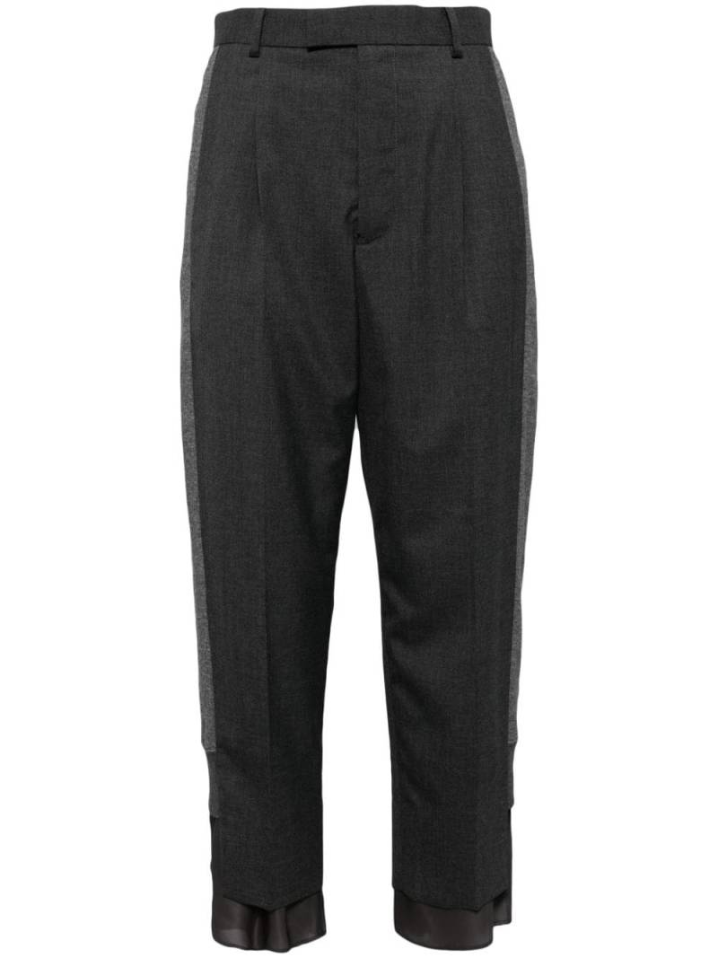 Undercover double-layered trousers - Grey von Undercover