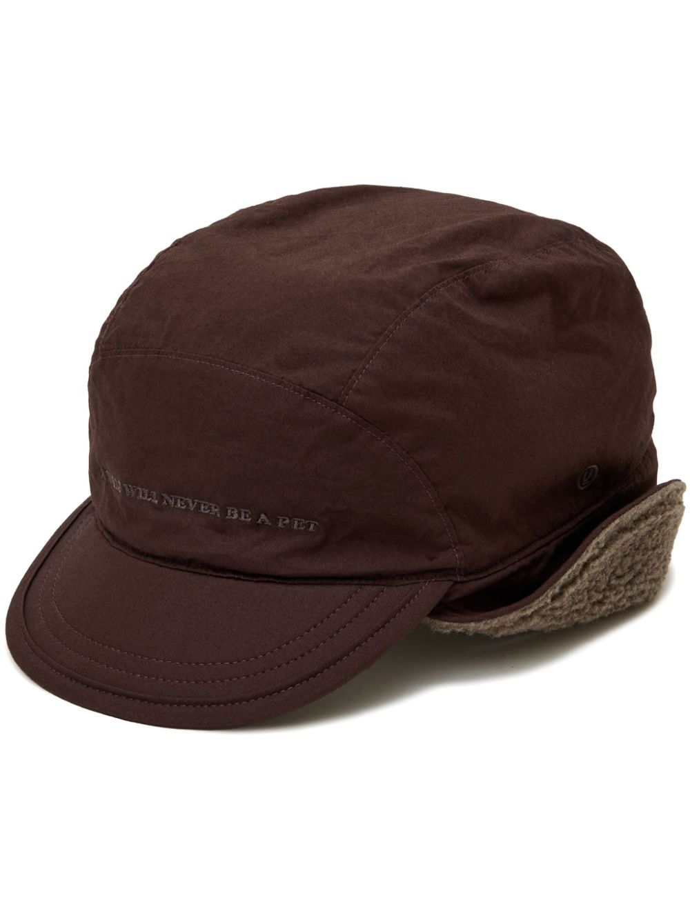 Undercover embroidered cap - Brown von Undercover