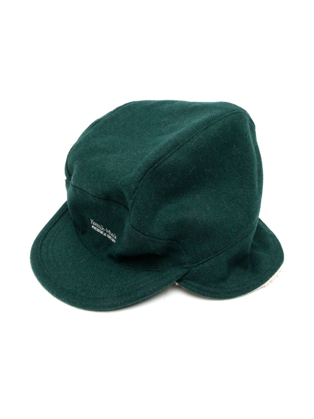 Undercover embroidered cap - Green von Undercover