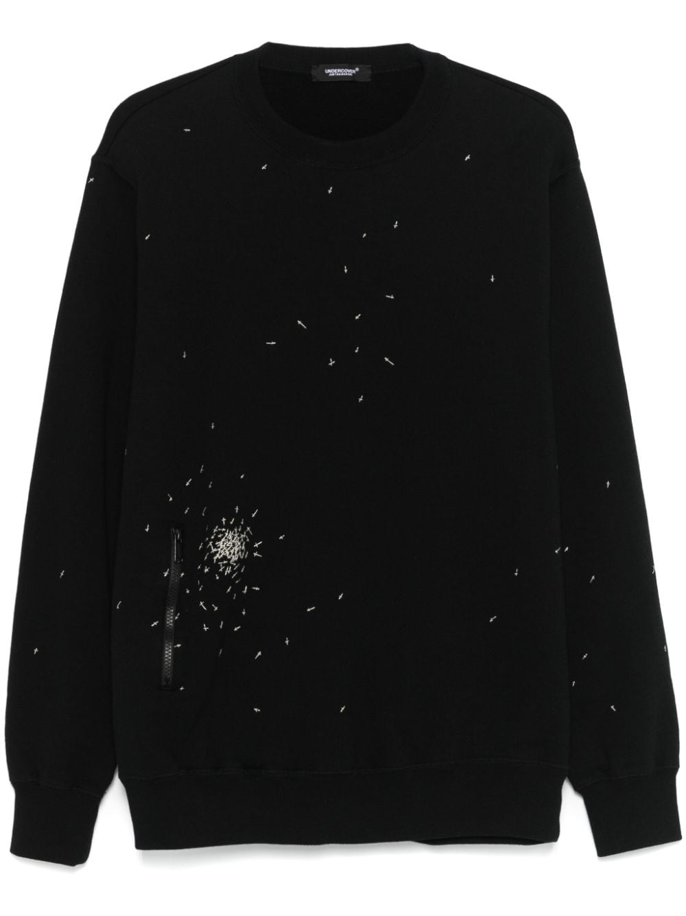 Undercover embroidered-detailing sweatshirt - Black von Undercover