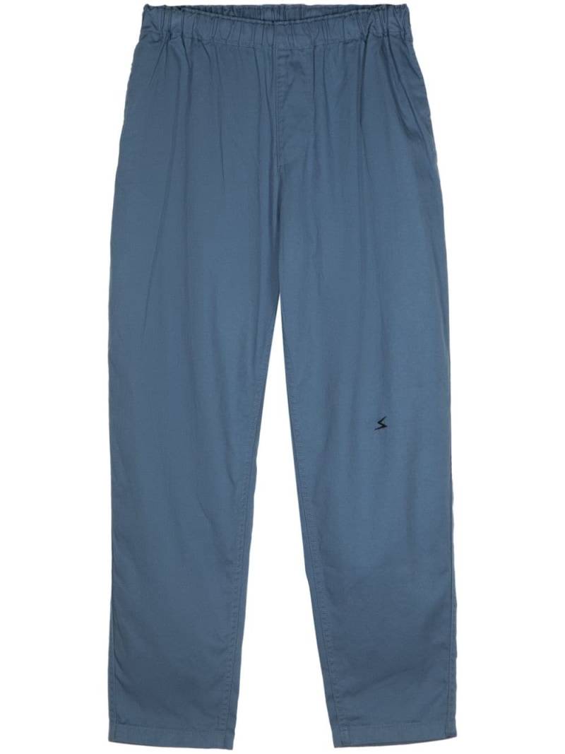 Undercover embroidered-motif track pants - Blue von Undercover