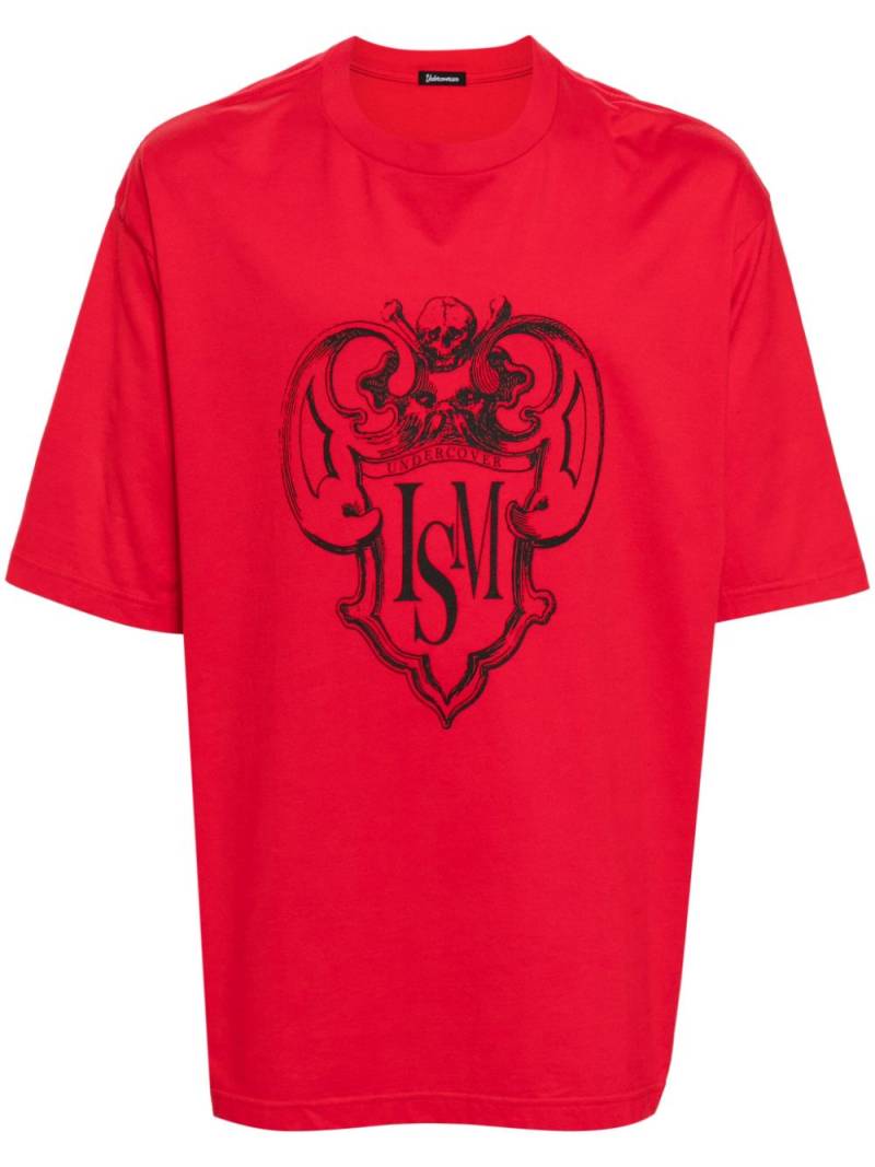 Undercover graphic-print T-shirt - Red von Undercover