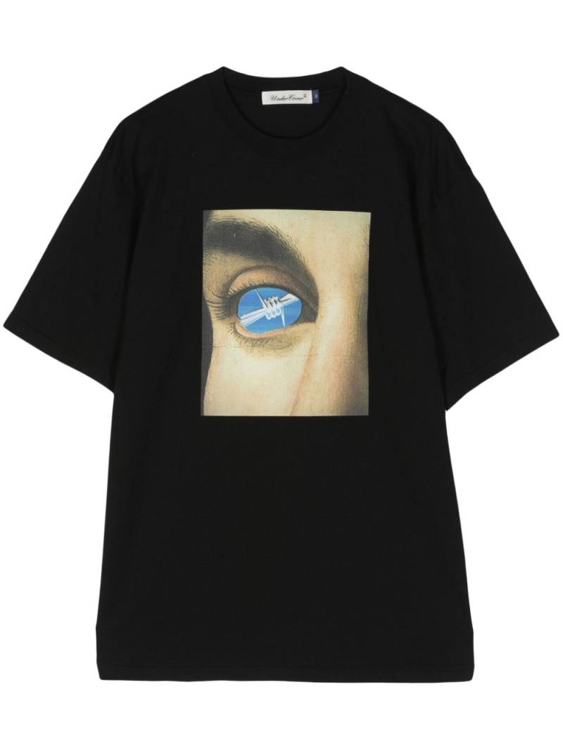 Undercover graphic-print cotton T-shirt - Black von Undercover