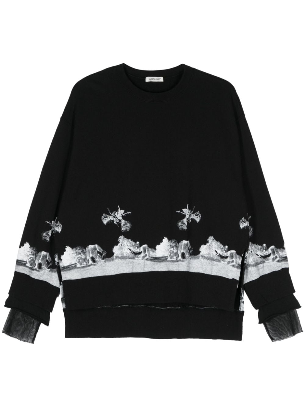 Undercover graphic-print sweatshirt - Black von Undercover