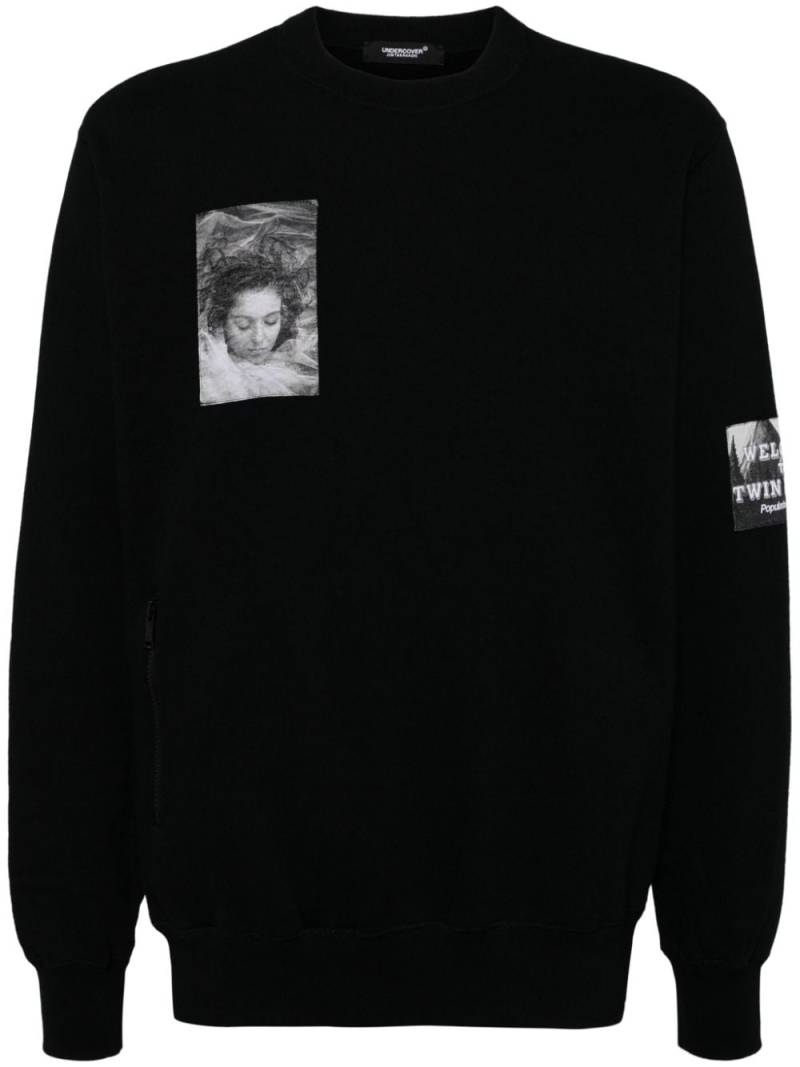 Undercover graphic-printed sweatshirt - Black von Undercover