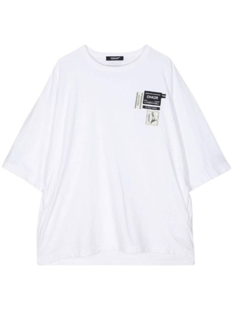 Undercover logo-appliqué T-shirt - White von Undercover