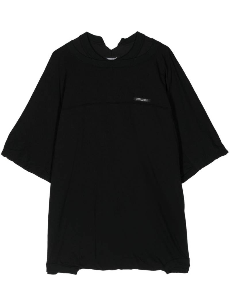 Undercover logo-appliqué cotton T-shirt - Black von Undercover