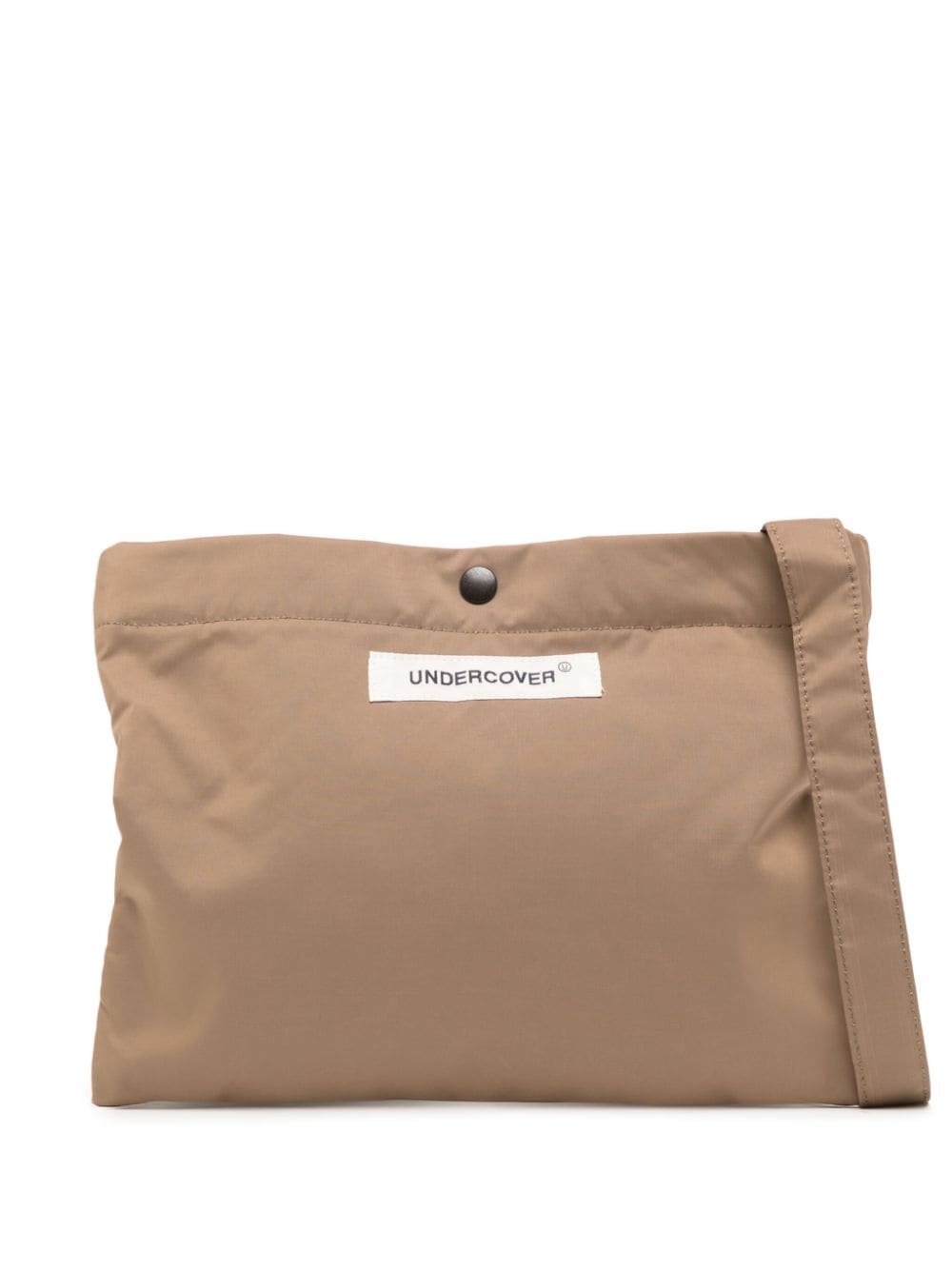 Undercover logo-patch shoulder bag - Brown von Undercover