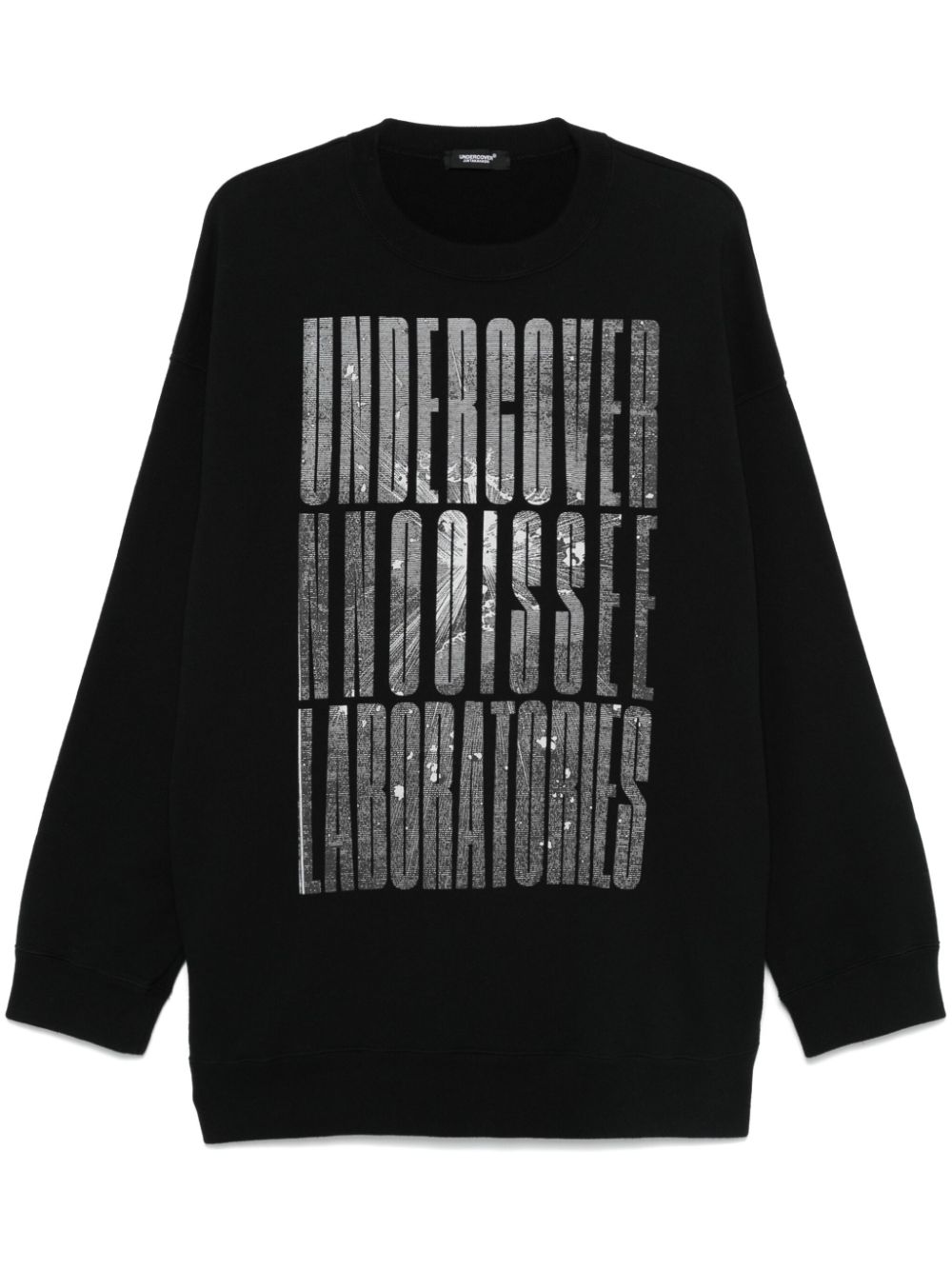 Undercover logo-print sweatshirt - Black von Undercover