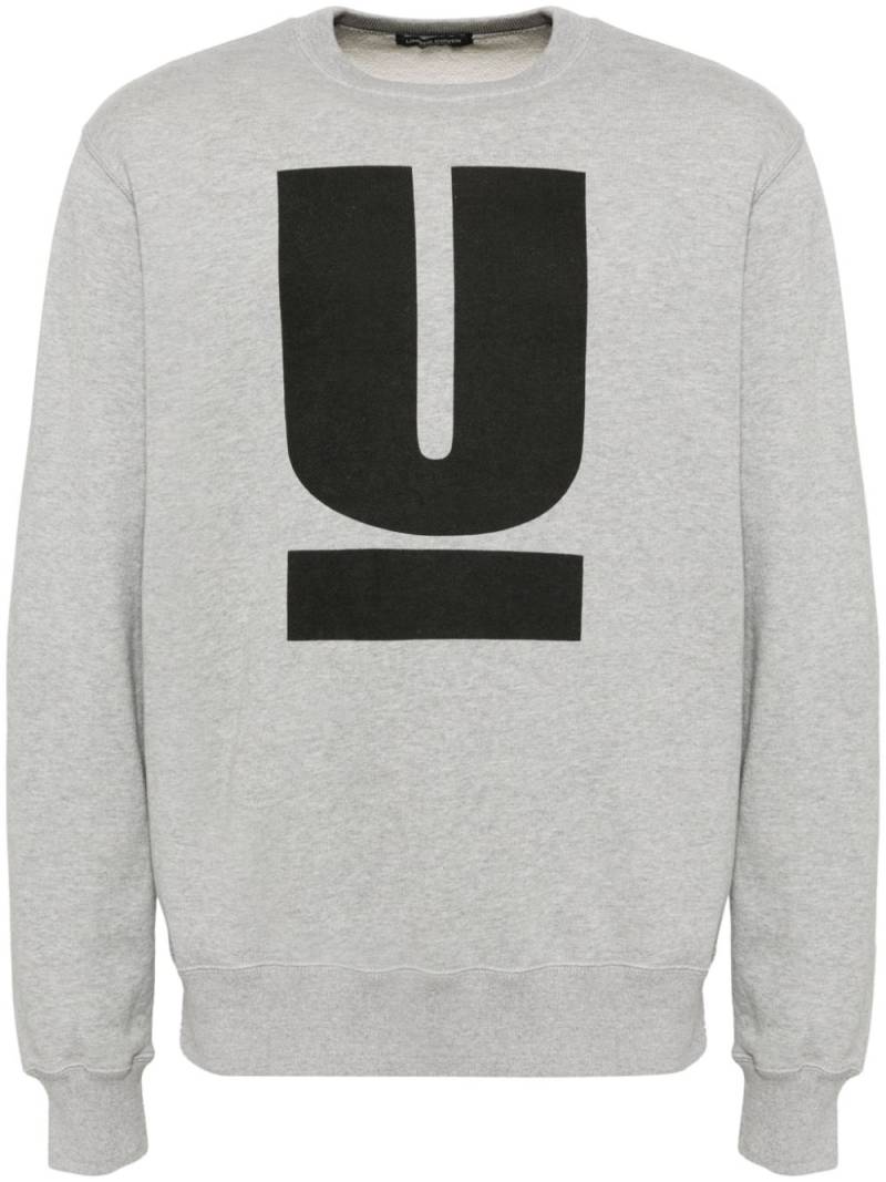 Undercover logo print sweatshirt - Grey von Undercover