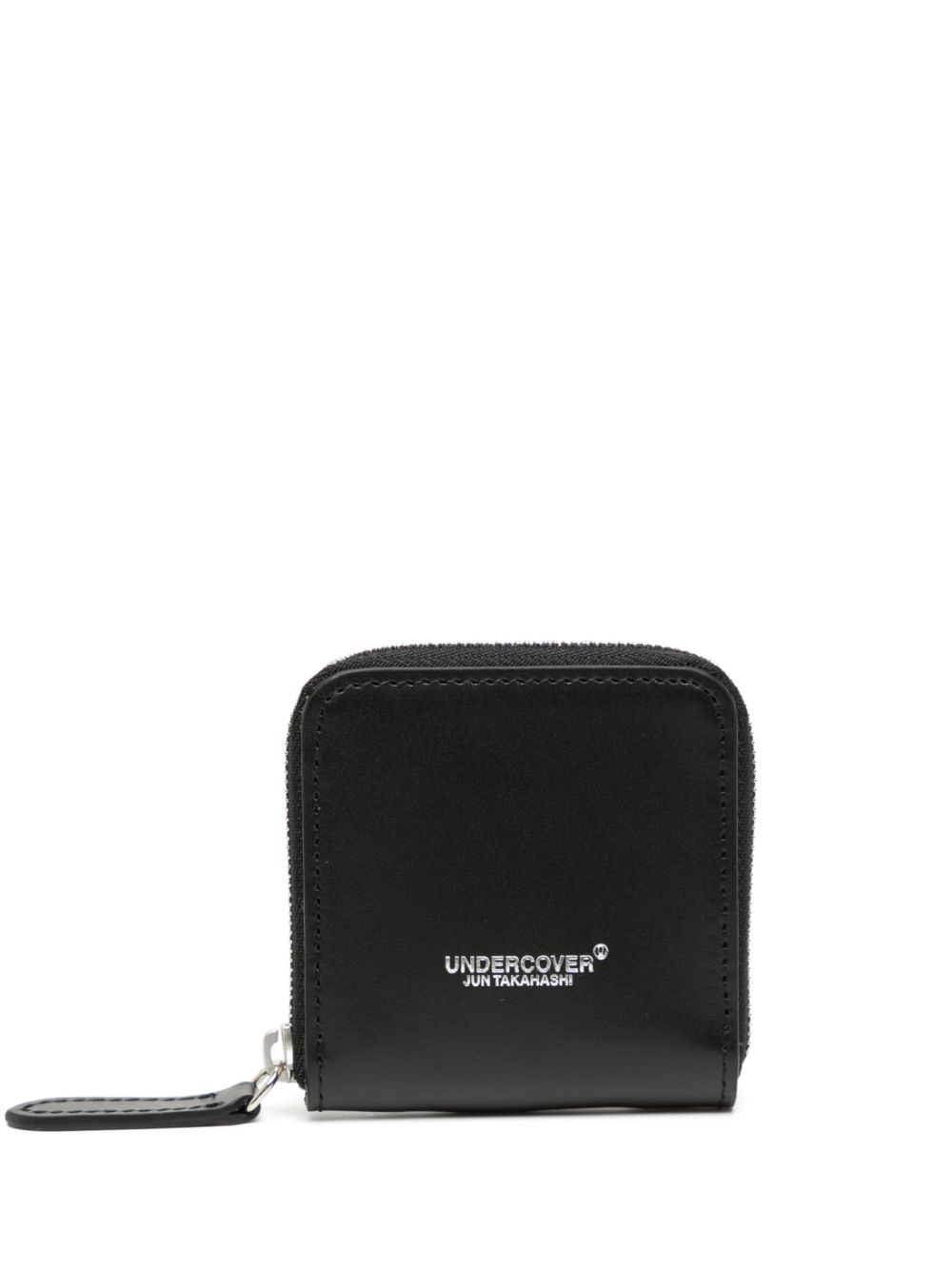 Undercover logo-print zip-up wallet - Black von Undercover