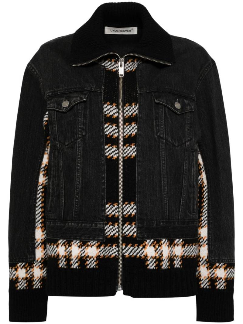 Undercover long sleeves denim jackets - Black von Undercover