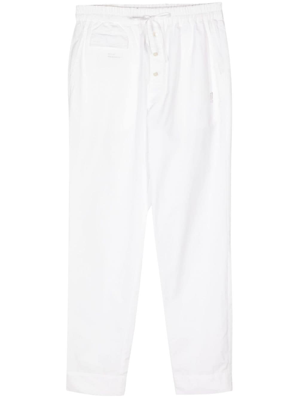 Undercover panelled cotton track pants - White von Undercover