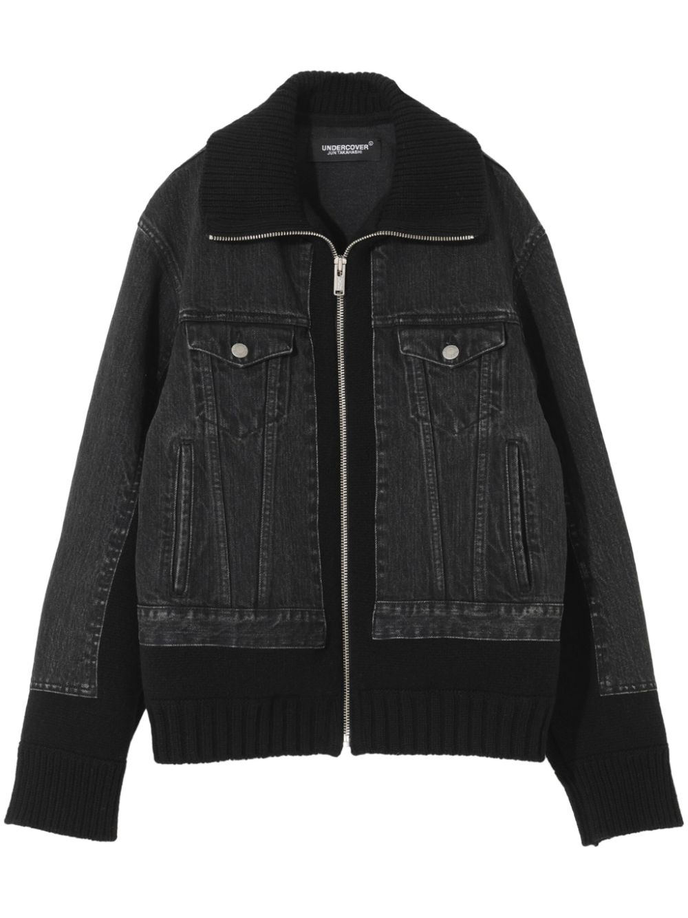 Undercover panelled jacket - Black von Undercover