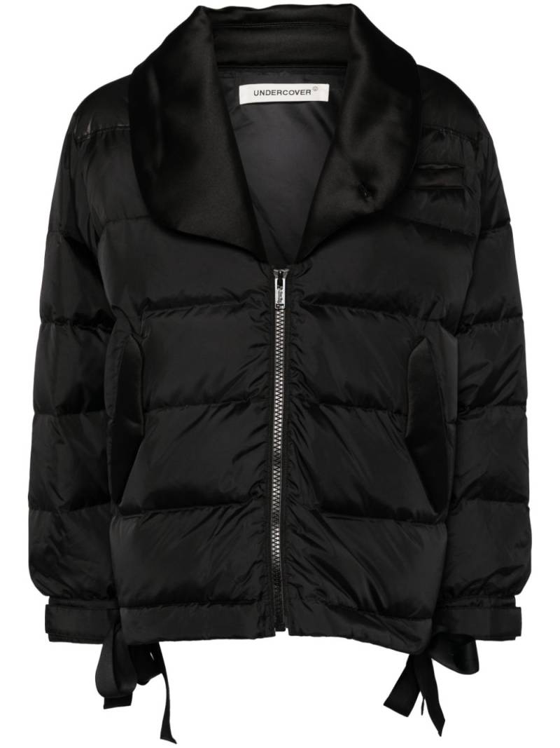 Undercover panelled puffer jacket - Black von Undercover