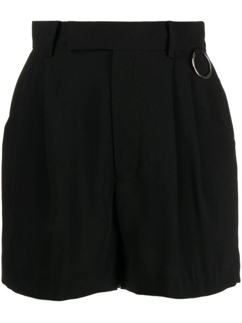 Undercover pleat-detail shorts - Black von Undercover