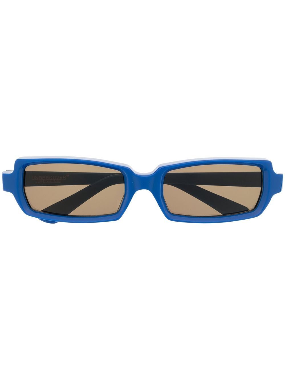 Undercover rectangular-frame sunglasses - Blue von Undercover