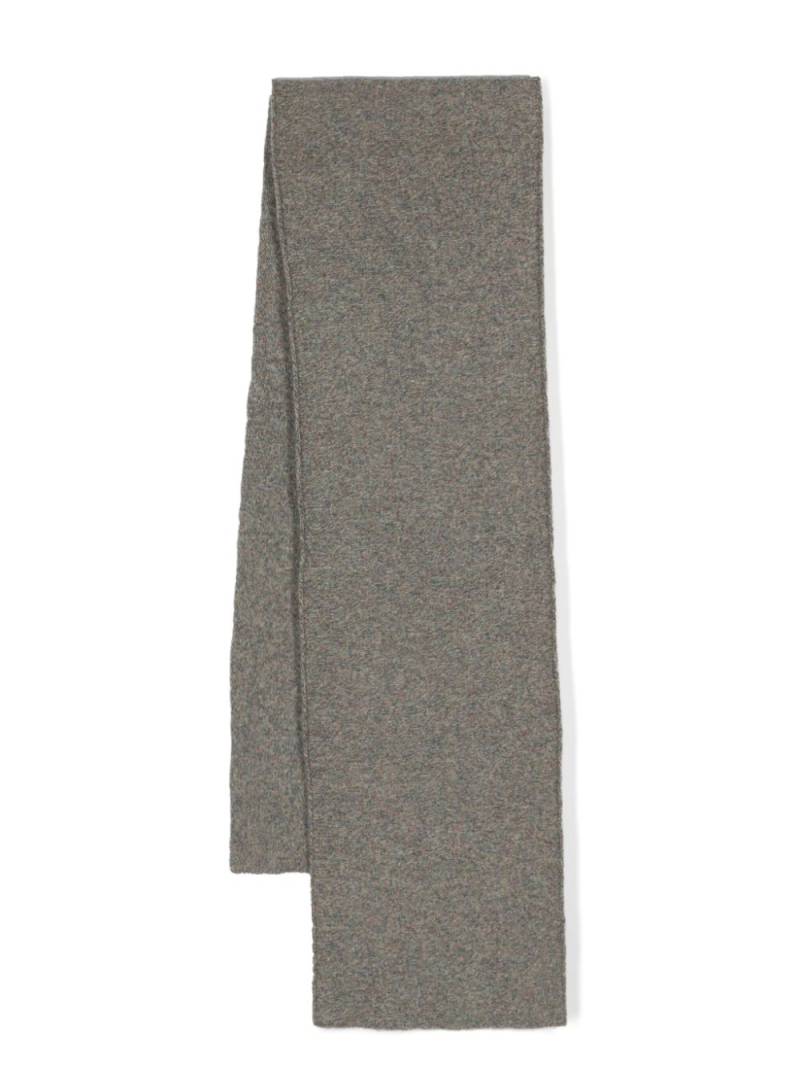 Undercover rectangular wool scarf - Grey von Undercover