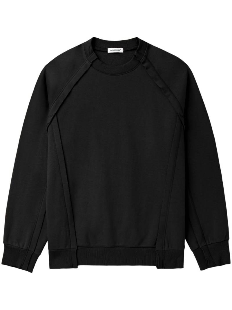 Undercover seam-detailing sweatshirt - Black von Undercover