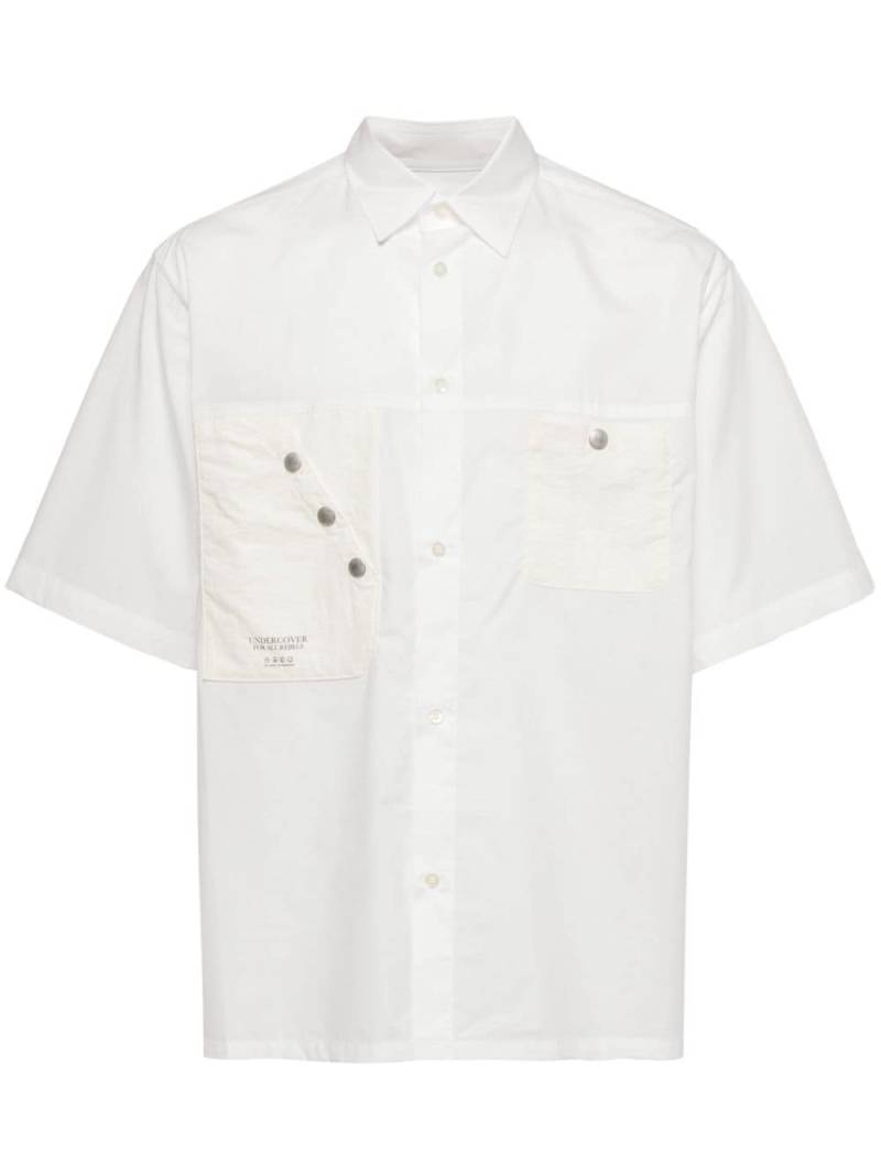 Undercover logo-print shirt - White von Undercover