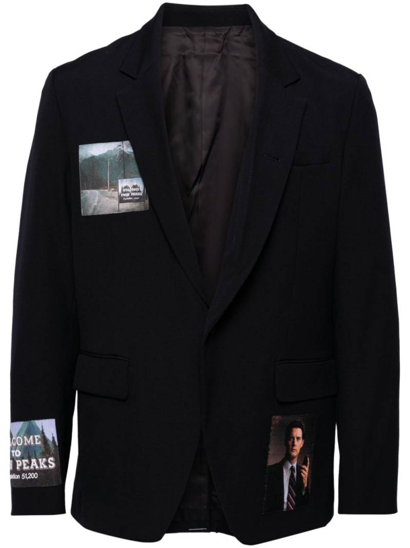 Undercover single breasted blazer - Black von Undercover