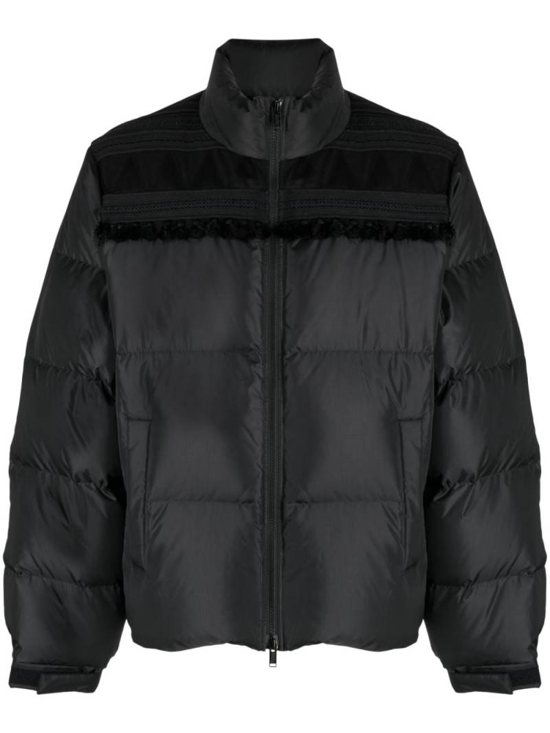 Undercover tassel-detail padded jacket - Black von Undercover