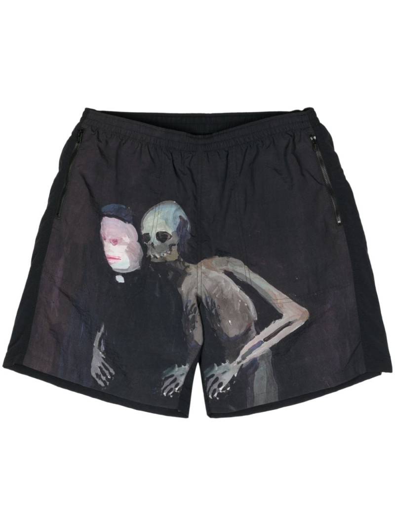 Undercover x Helen Verhoeven shorts - Black von Undercover