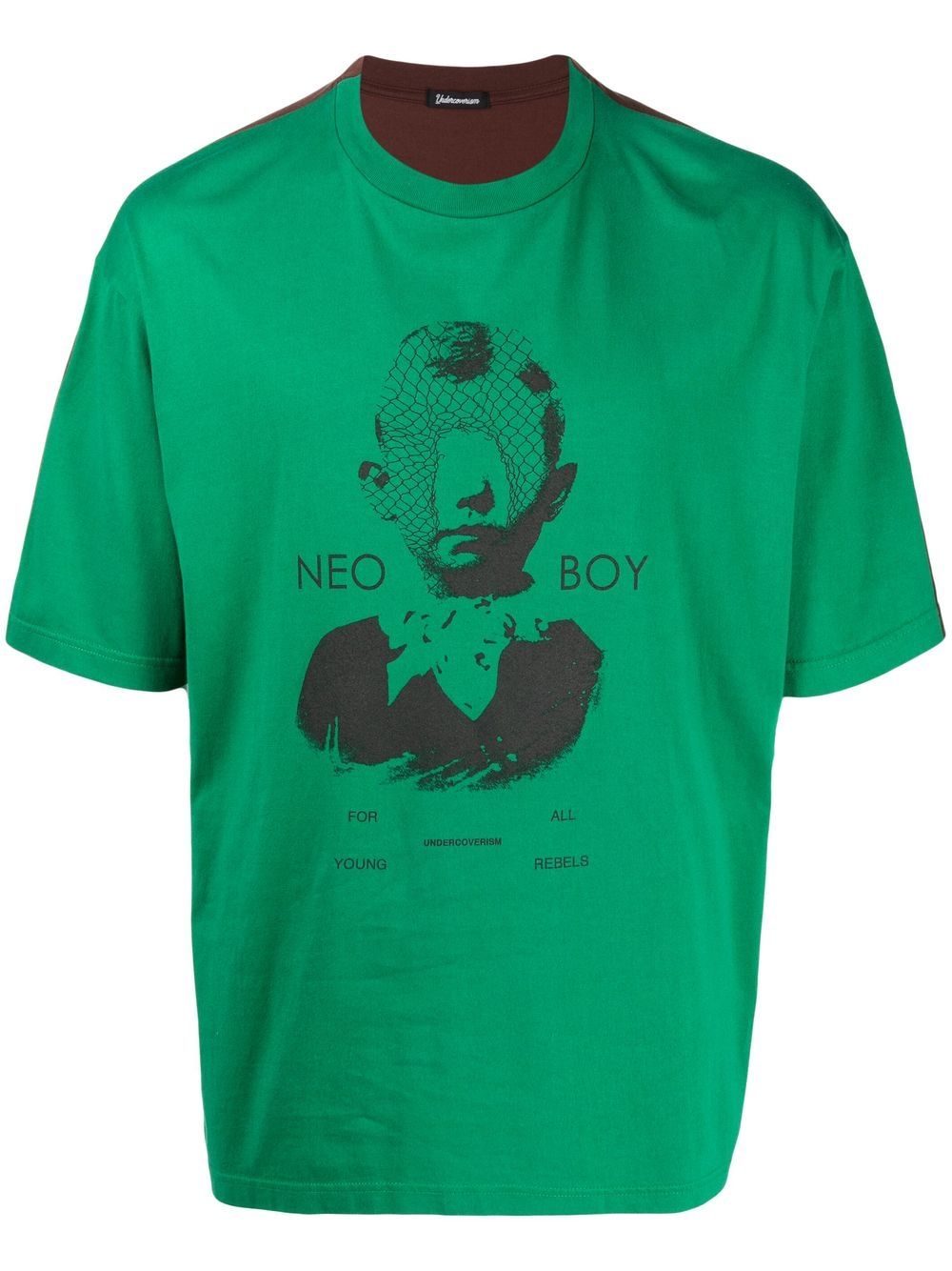 Undercoverism Neo Boy graphic-print T-shirt - Green von Undercoverism