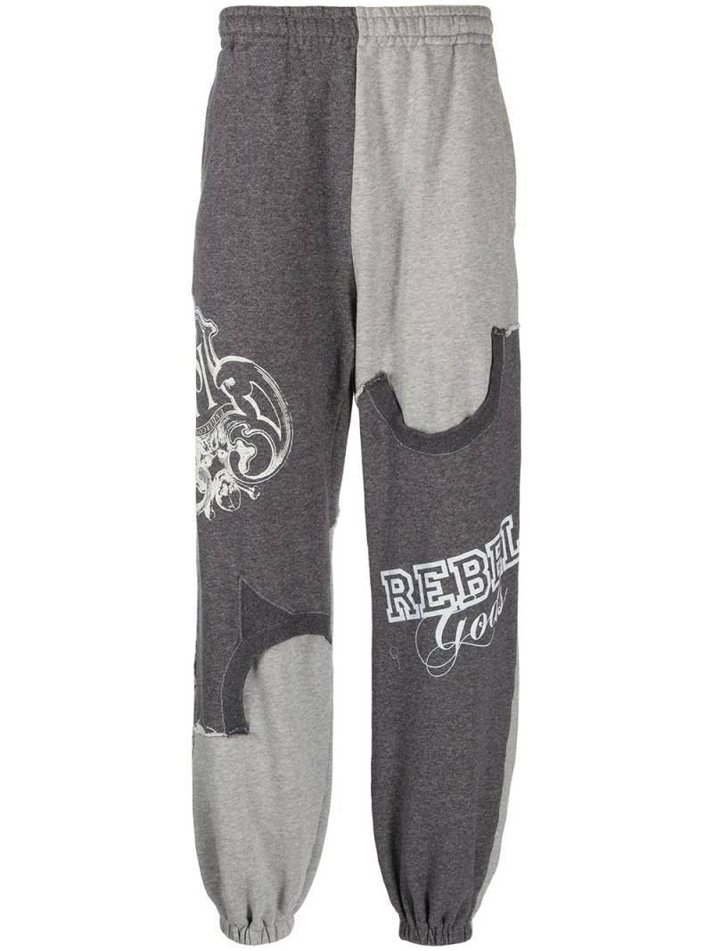 Undercoverism graphic-print track pants - Grey von Undercoverism