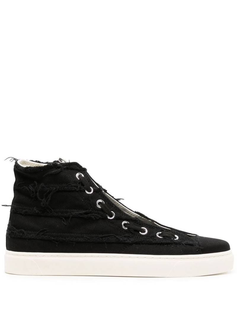 Undercoverism high-top zippered sneakers - Black von Undercoverism