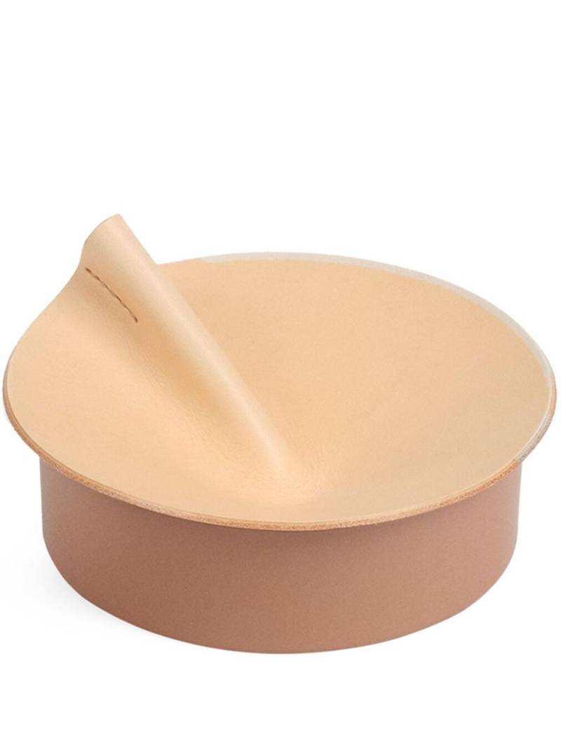 Uniqka mini Rotonda circular trinket box (8cm x 16cm) - Neutrals von Uniqka