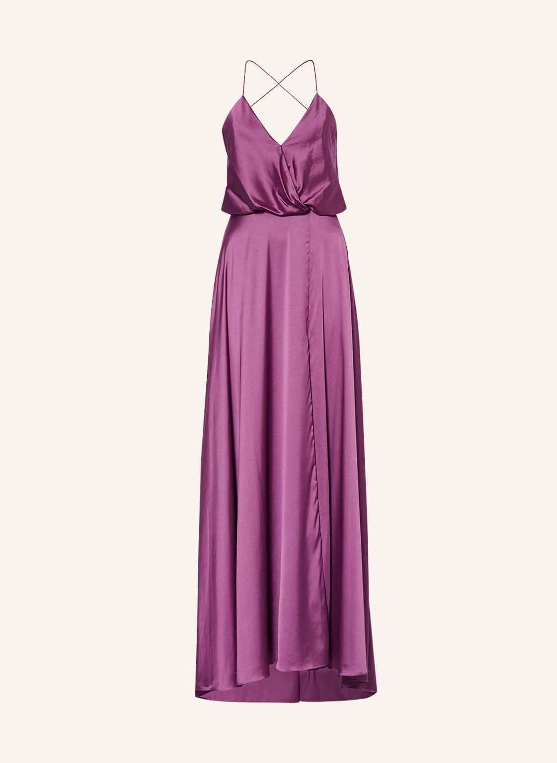 Unique Abendkleid Mit Stola lila von Unique