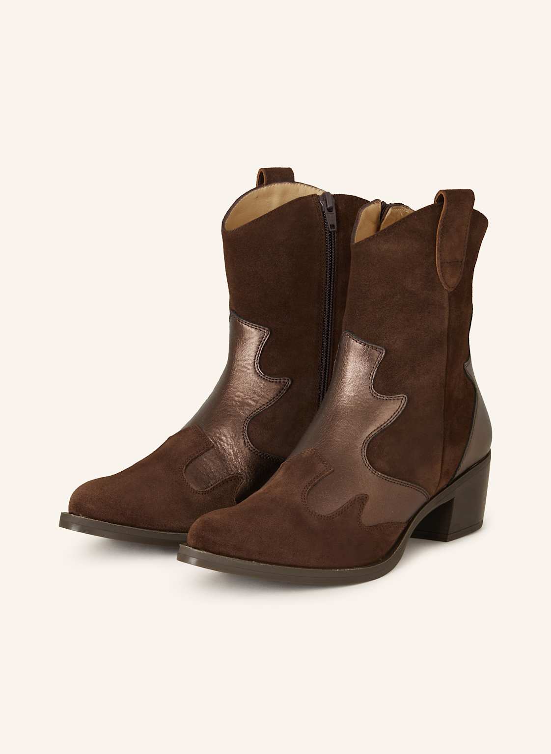 Unisa Cowboy Boots Grette braun von Unisa