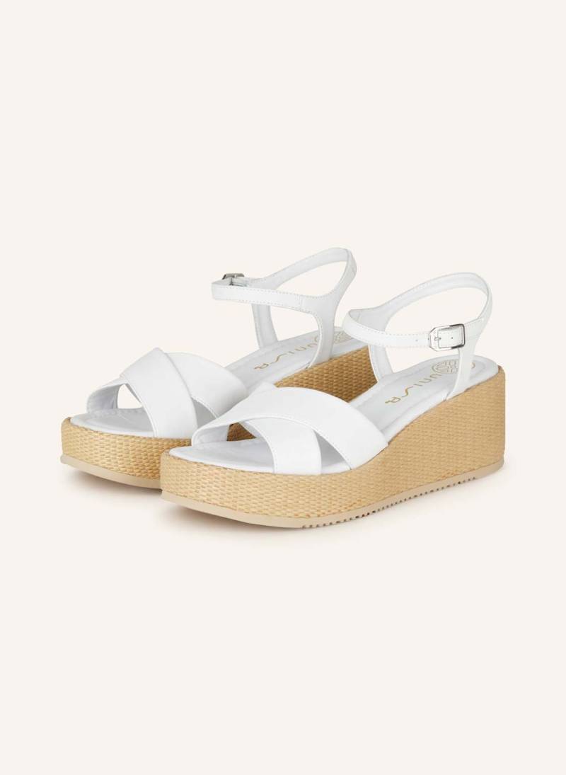 Unisa Plateau-Wedges Keen weiss von Unisa