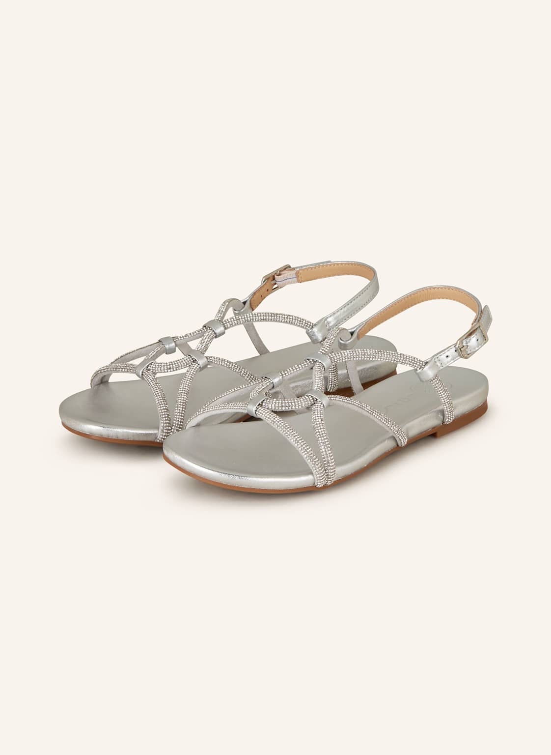 Unisa Sandalen Cooper Mit Schmucksteinen silber Unisa Sandalen Cooper Mit Schmucksteinen silber von Unisa