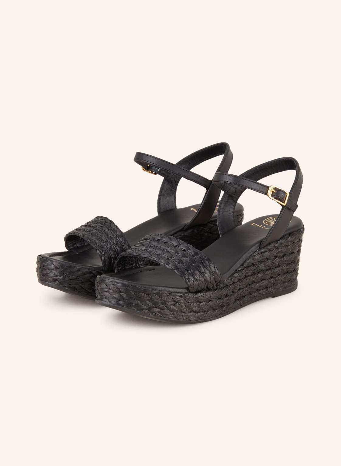 Unisa Wedges Marlon schwarz von Unisa