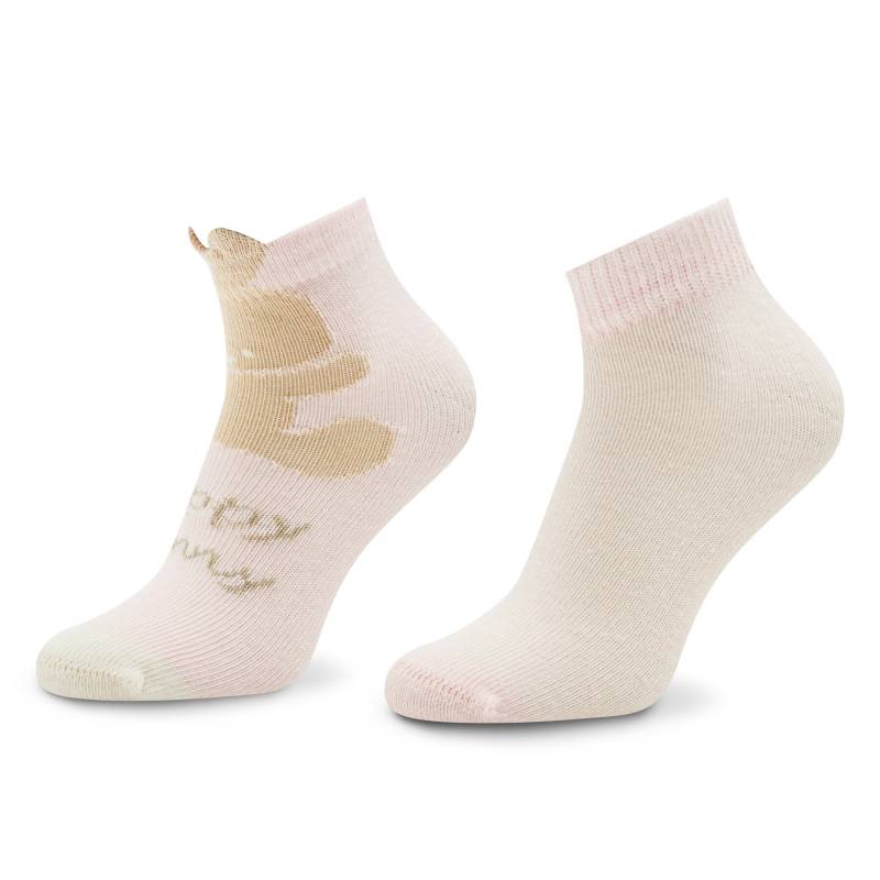 2er-Set hohe Kindersocken United Colors Of Benetton 6AO3F2111 603 Rosa von United Colors of Benetton