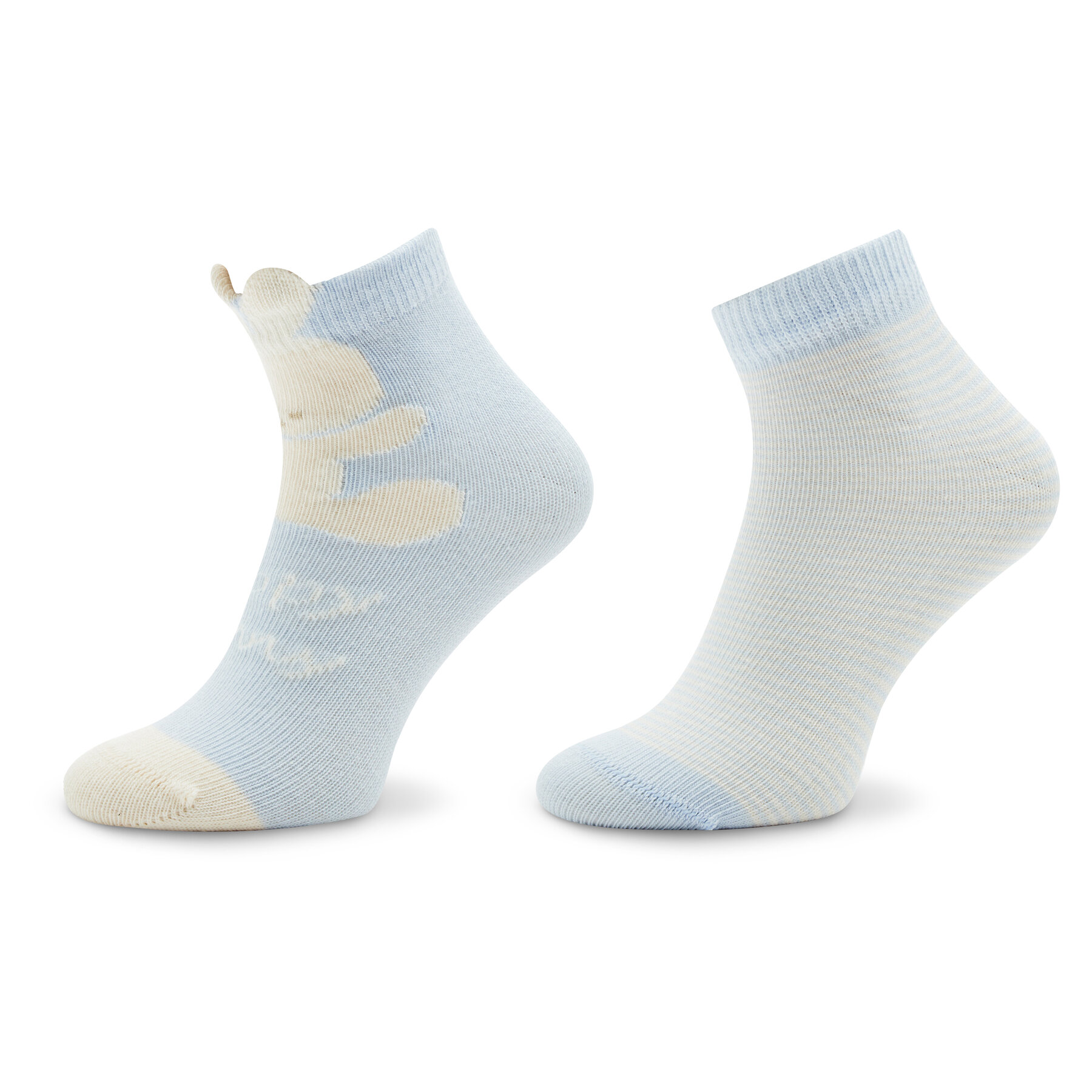 2er-Set hohe Kindersocken United Colors Of Benetton 6AO3F2111 681 Himmelblau von United Colors of Benetton