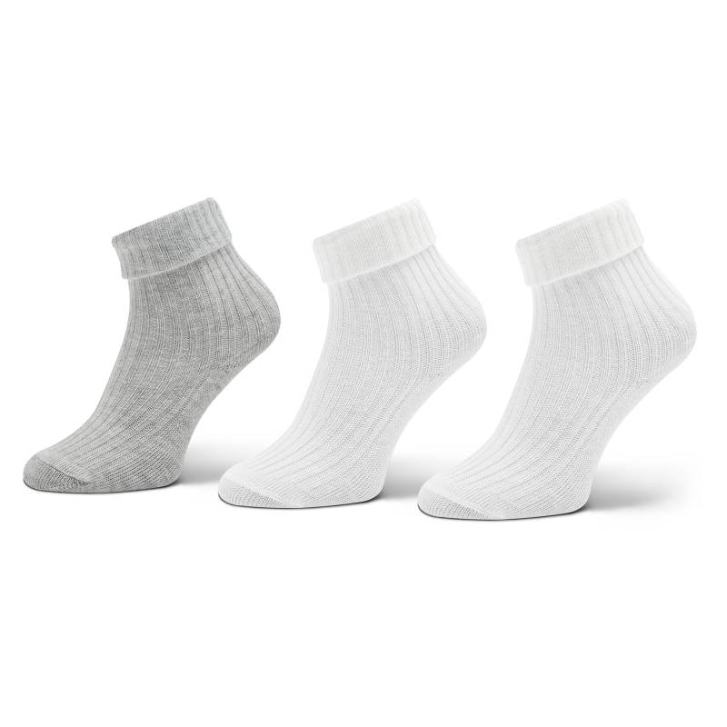 3er-Set hohe Kindersocken United Colors Of Benetton 6AO3F211S 903 Beige von United Colors of Benetton