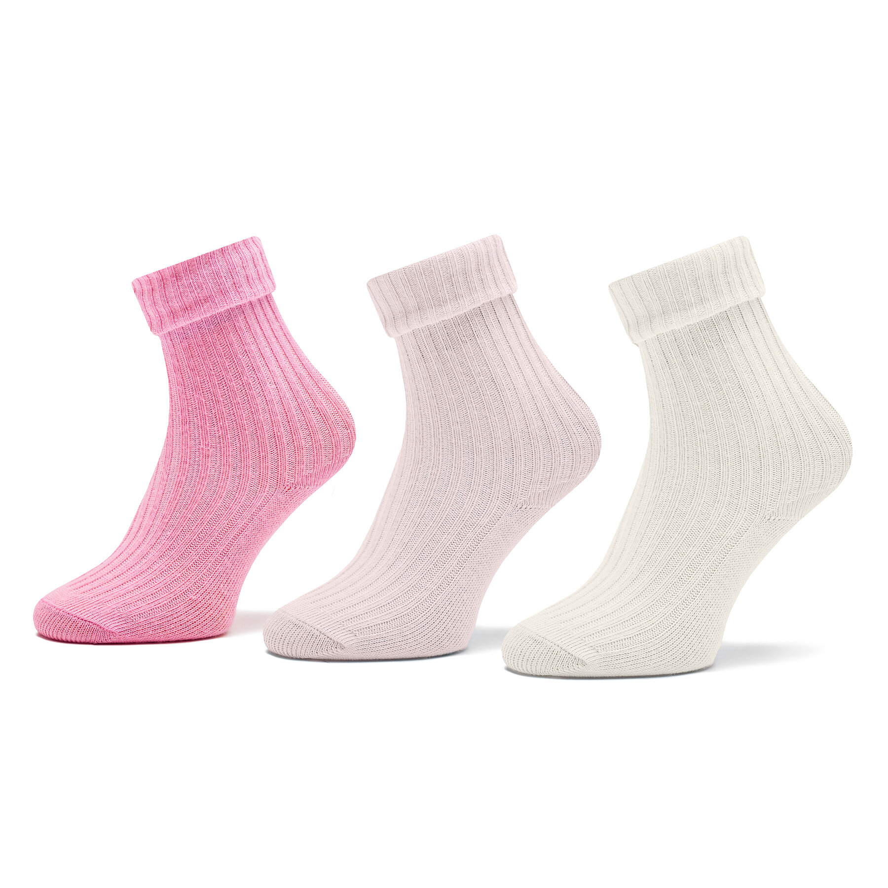 3er-Set hohe Kindersocken United Colors Of Benetton 6AO3F211S 934 Rosa von United Colors of Benetton