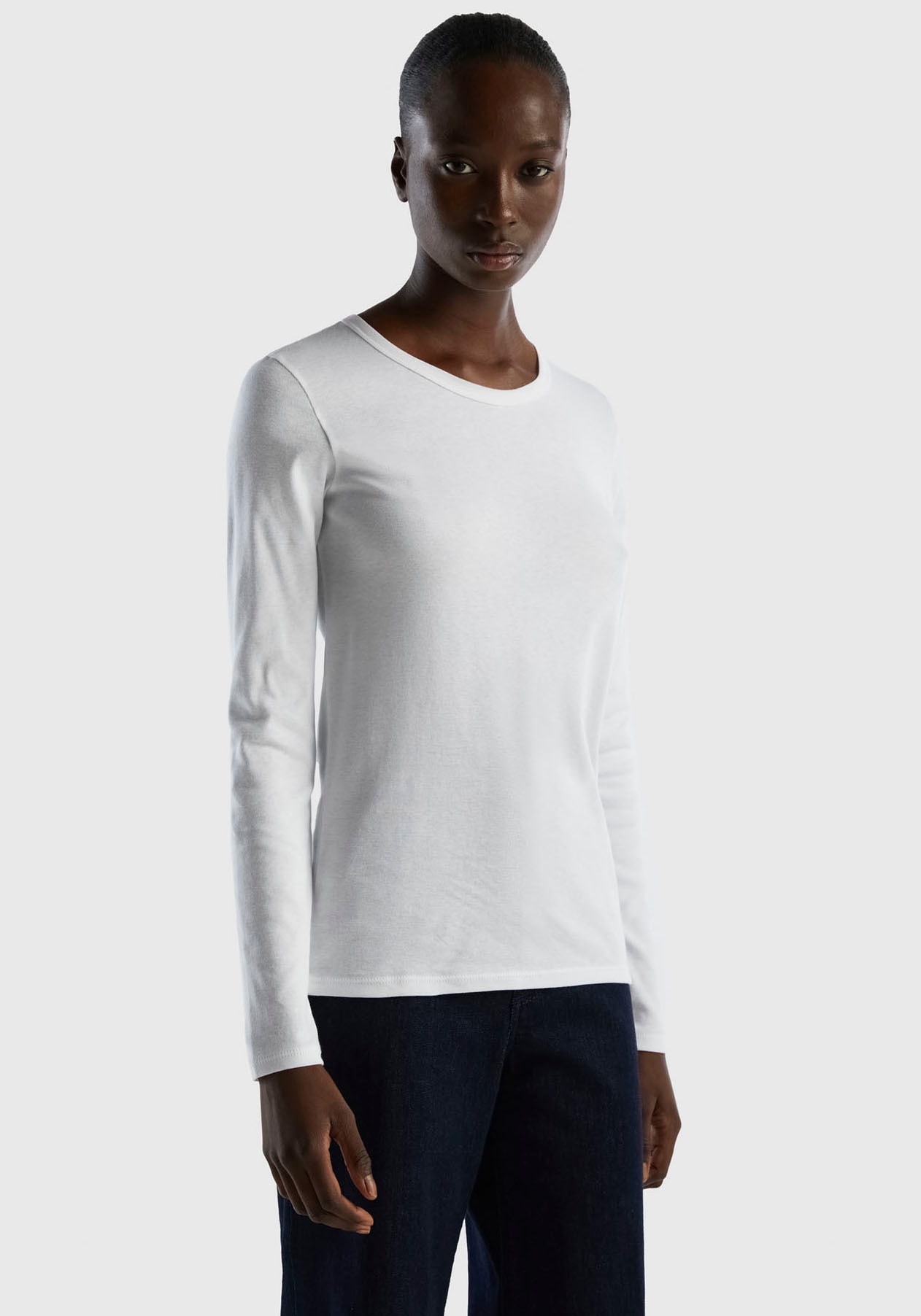 United Colors of Benetton Langarmshirt, im Basic-Look von United Colors of Benetton