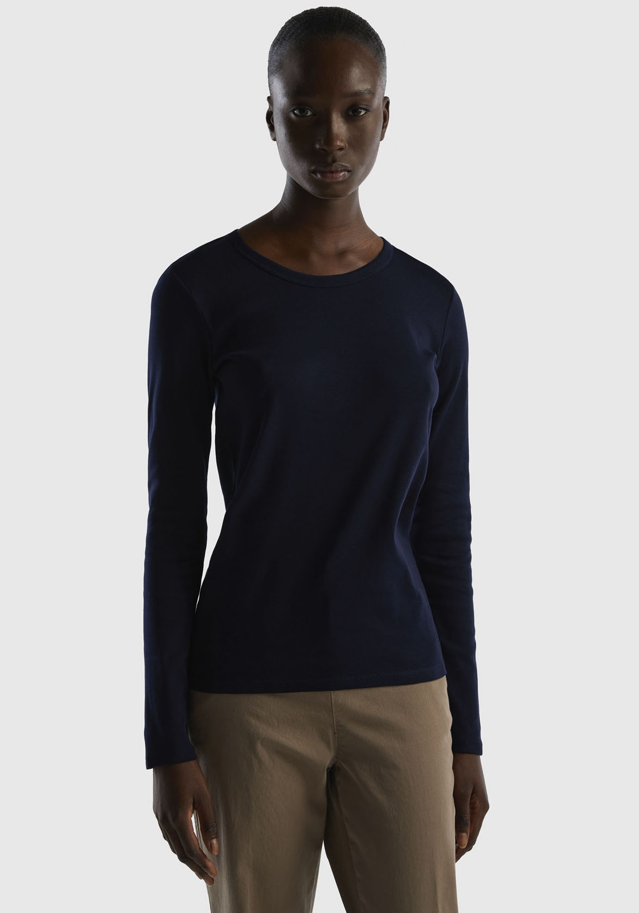 United Colors of Benetton Langarmshirt, im Basic-Look United Colors of Benetton Langarmshirt, im Basic-Look von United Colors of Benetton