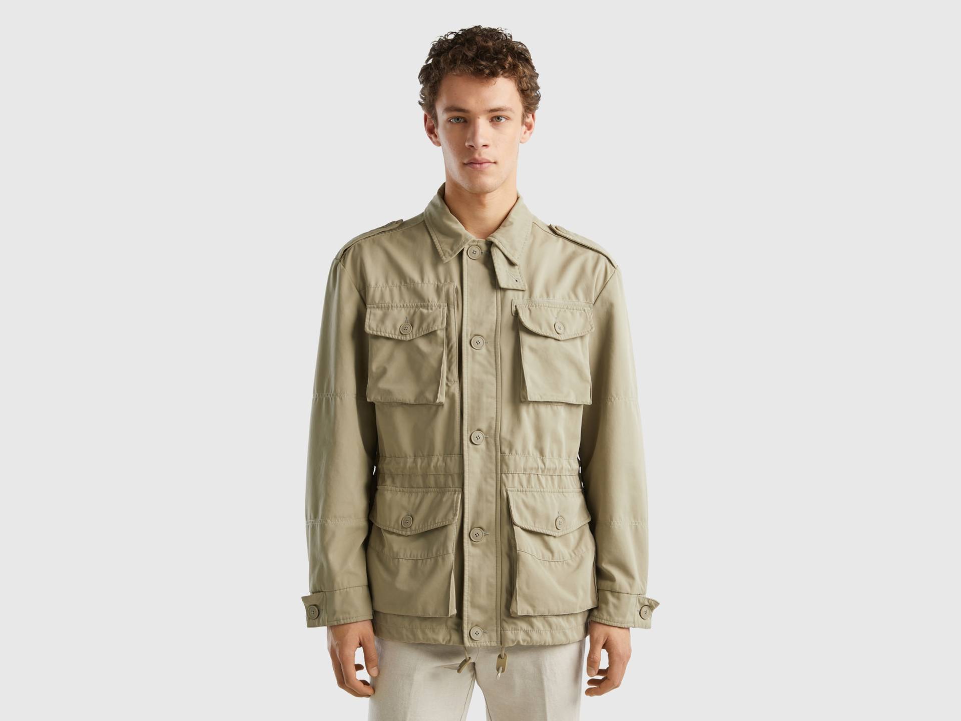 United Colors of Benetton Outdoorjacke, ohne Kapuze, mit Markenlabel United Colors of Benetton Outdoorjacke, ohne Kapuze, mit Markenlabel von United Colors of Benetton